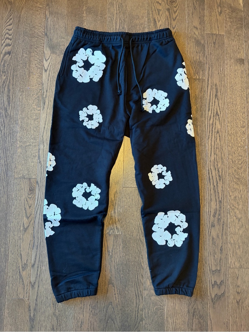Black denim tears sweatpant